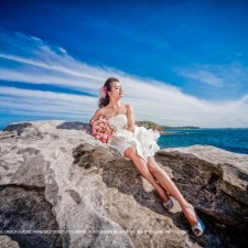 Sydney pre-wedding beach
